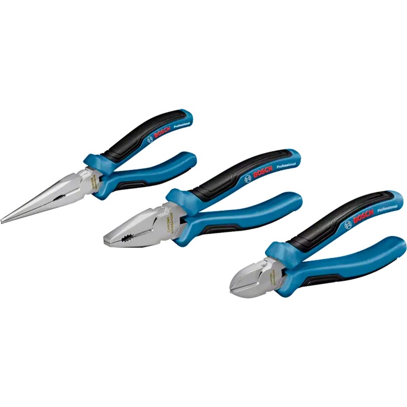 Bosch Zangen-Set Professional, 3-teilig | 03165140951531 Bosch Zangen-Set Professional, 3-teilig | 03165140951531