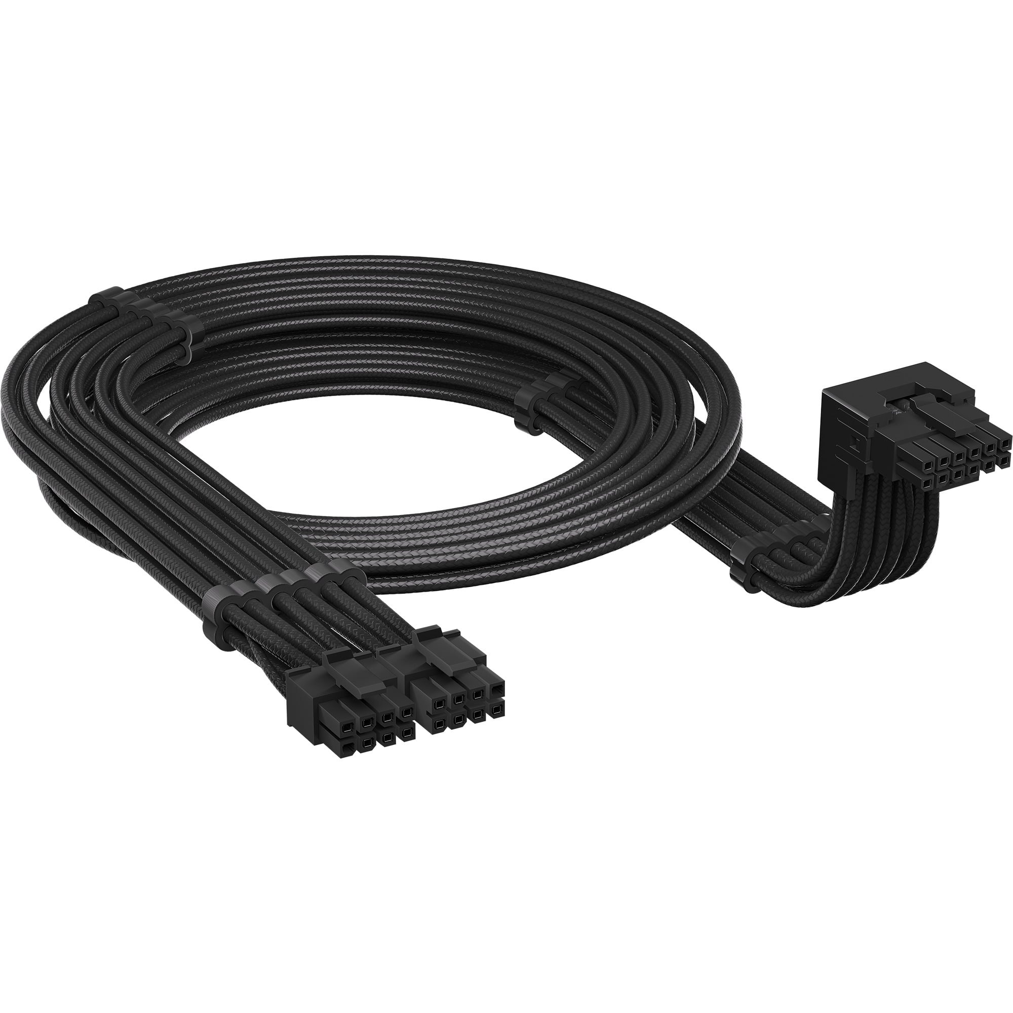 Typ 5 > 90°-12V-2x6-GPU-Stromkabel (Stil A)