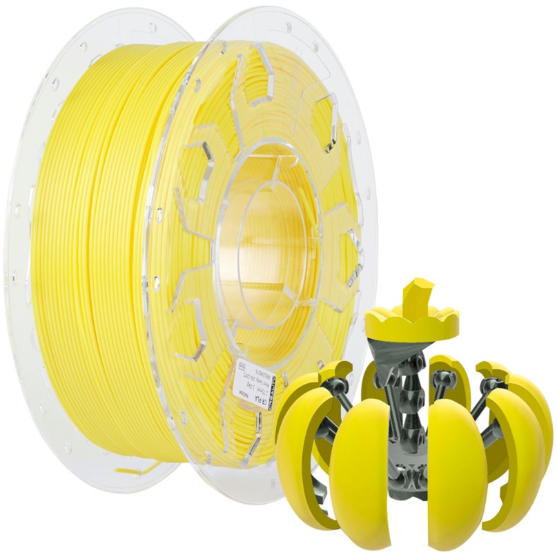 Creality CR-PLA Filament Yellow, 3D-Filament | 06971636407607 Creality CR-PLA Filament Yellow, 3D-Filament | 06971636407607