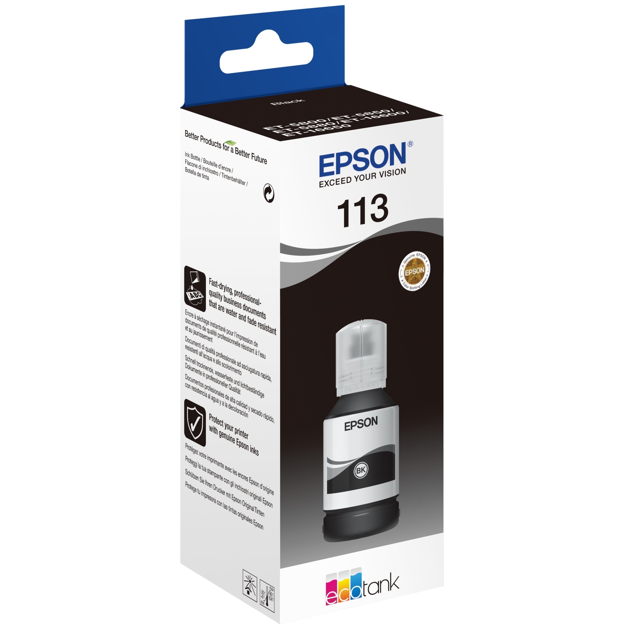 Epson Druckerpatrone 113 / T06B1 (C13T06B140) schwarz 8715946674704 Epson