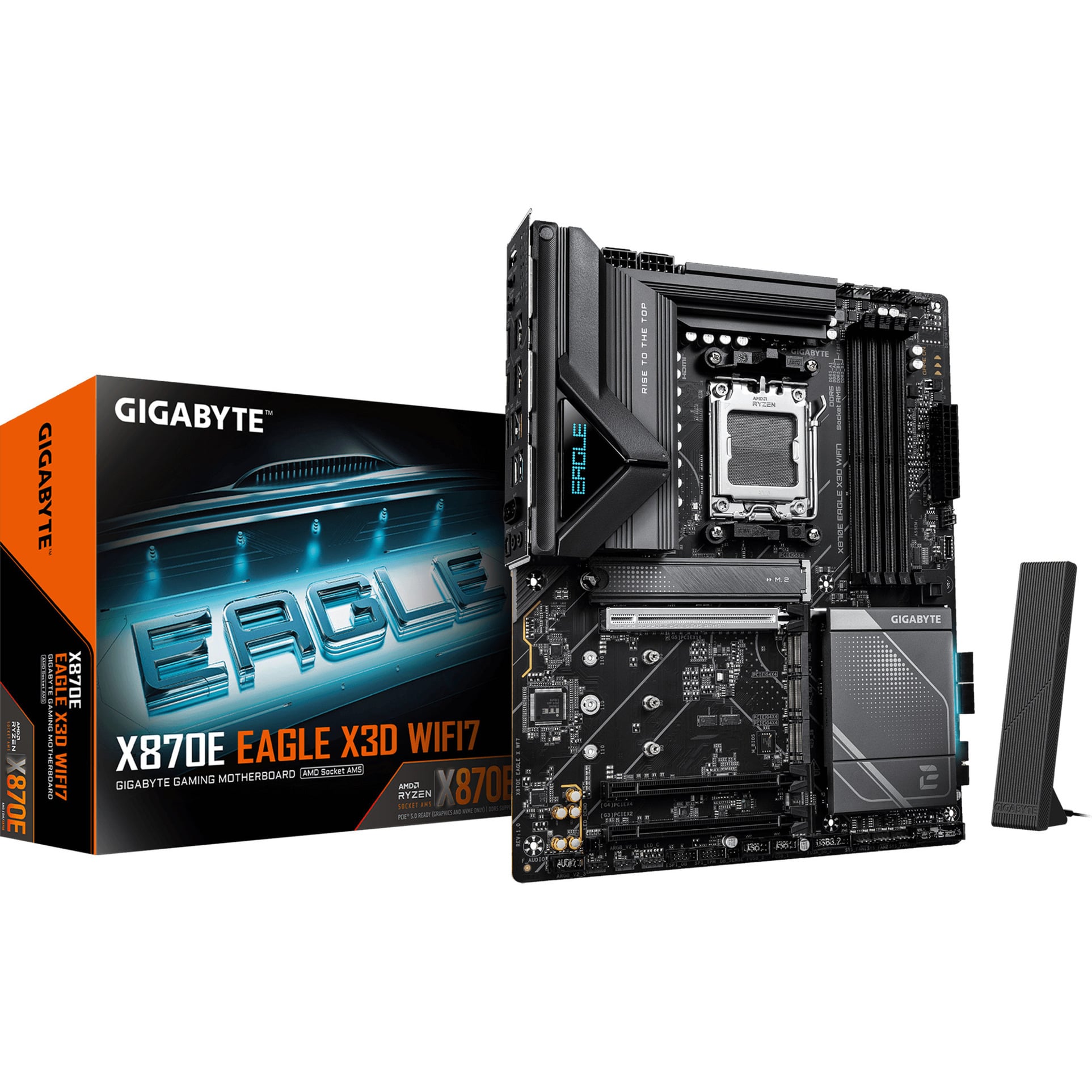 X870E EAGLE X3D WIFI7, Mainboard