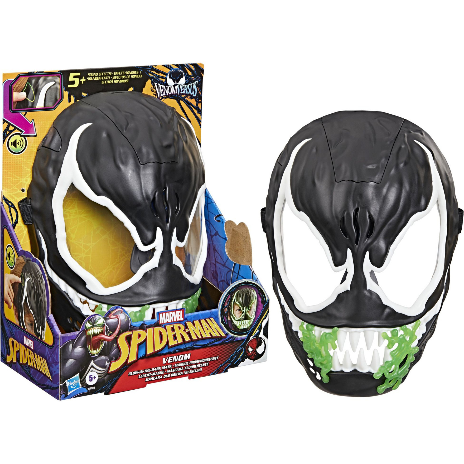 Venomversus Venom Leucht-Maske mit Soundeffekten, Spielfigur
