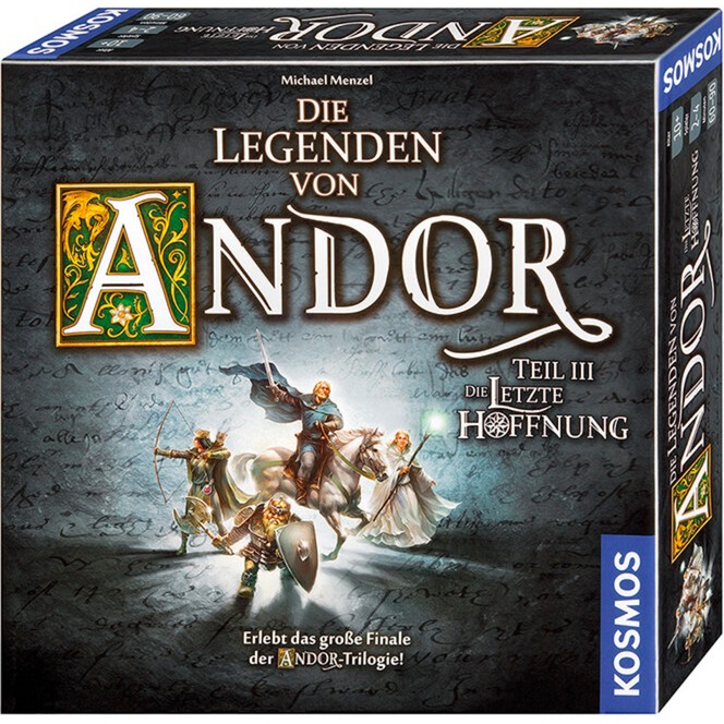 Kosmos Die Legenden von Andor – Teil III: Die letzte Hoffnung, Brettspiel | 04002051692803 Kosmos Die Legenden von Andor – Teil III: Die letzte Hoffnung, Brettspiel | 04002051692803