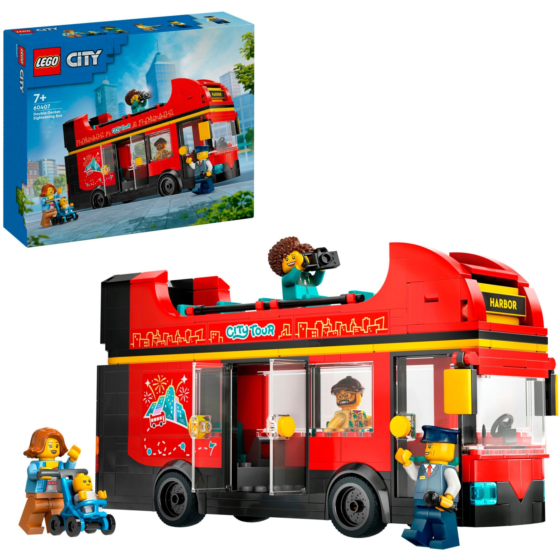 60407 City Doppeldeckerbus, Konstruktionsspielzeug