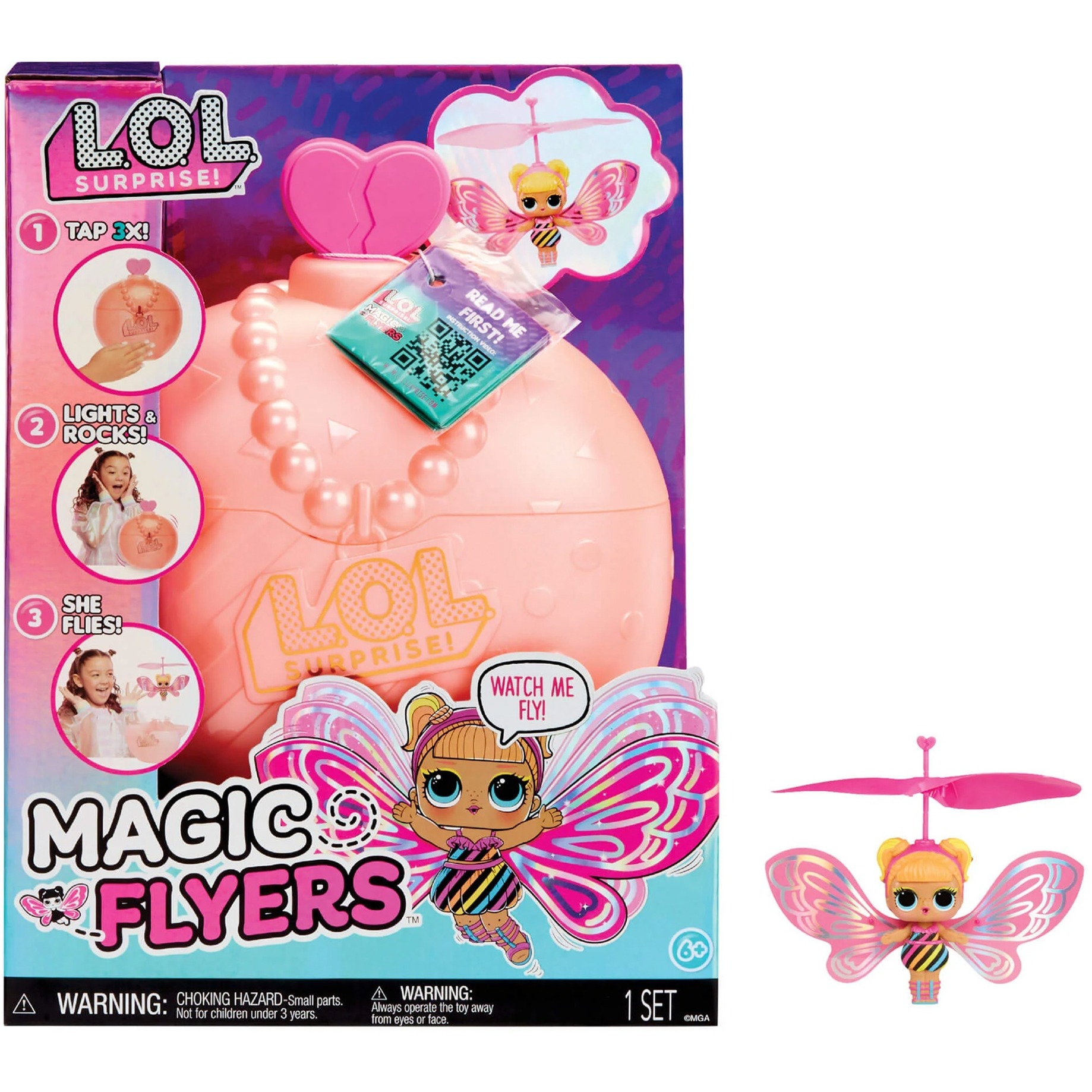 MGA Entertainment L.O.L. Surprise Magic Flyers – Flutter Star (Pink Wings), Puppe | 00035051593546 MGA Entertainment L.O.L. Surprise Magic Flyers – Flutter Star (Pink Wings), Puppe | 00035051593546