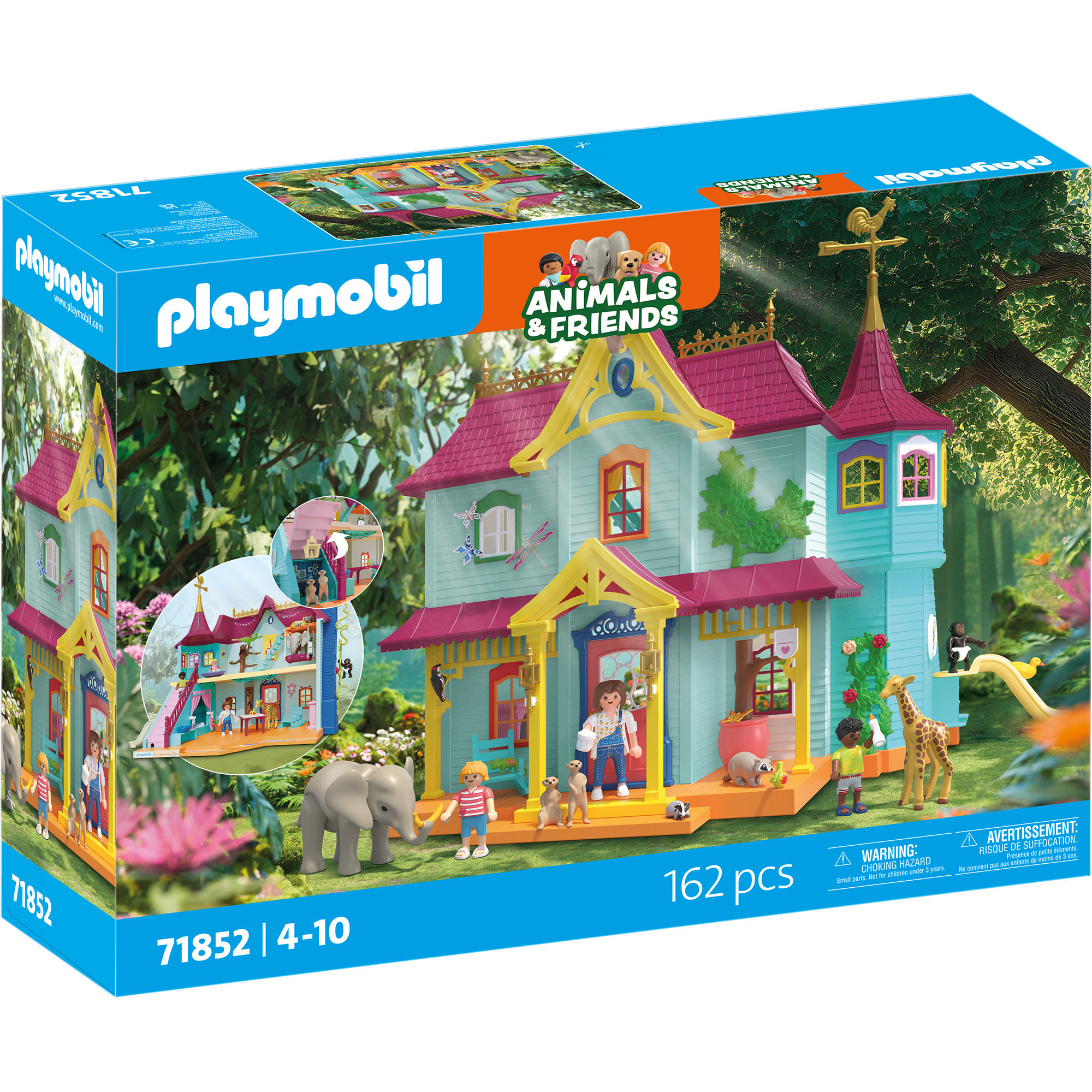 71852 Animals and Friends: Kunterbunte Tiervilla - 71852, Konstruktionsspielzeug