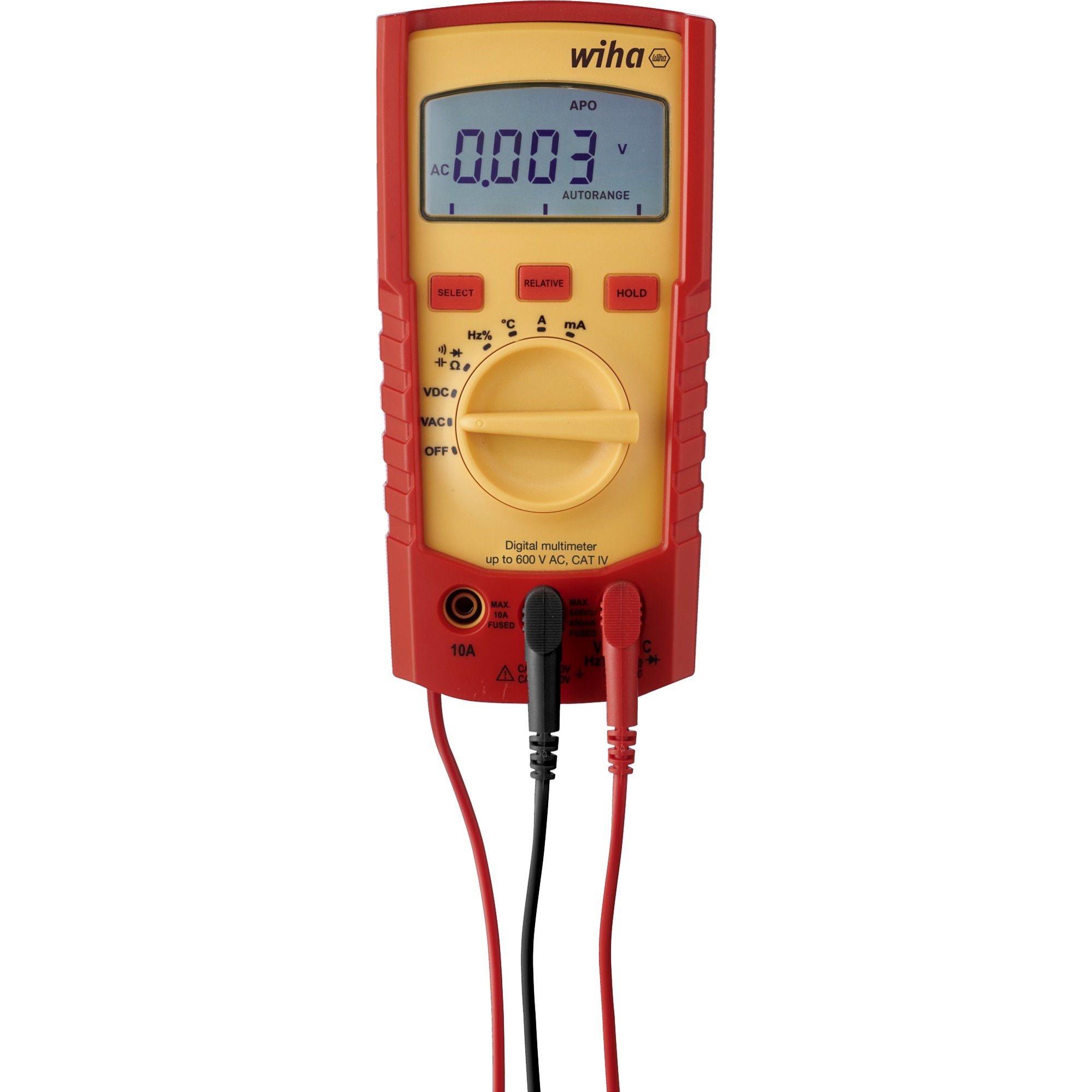 Digitales Multimeter 45218, bis 600 V AC, CAT IV, Messgerät