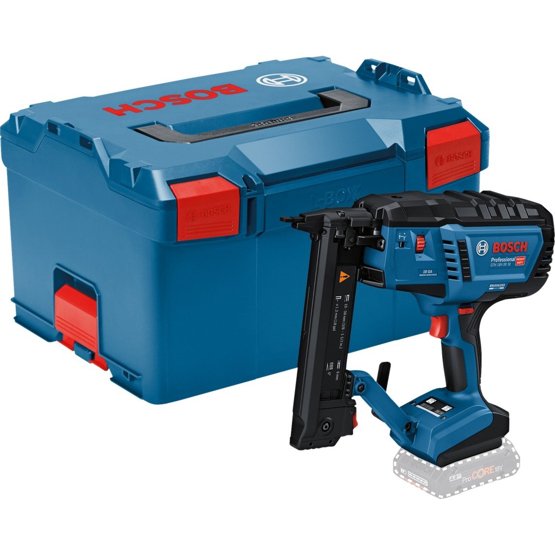 Bosch Akku-Holztacker GNH 18V-38 M Professional solo, 18Volt, Elektrotacker | 04053423253016 Bosch Akku-Holztacker GNH 18V-38 M Professional solo, 18Volt, Elektrotacker | 04053423253016