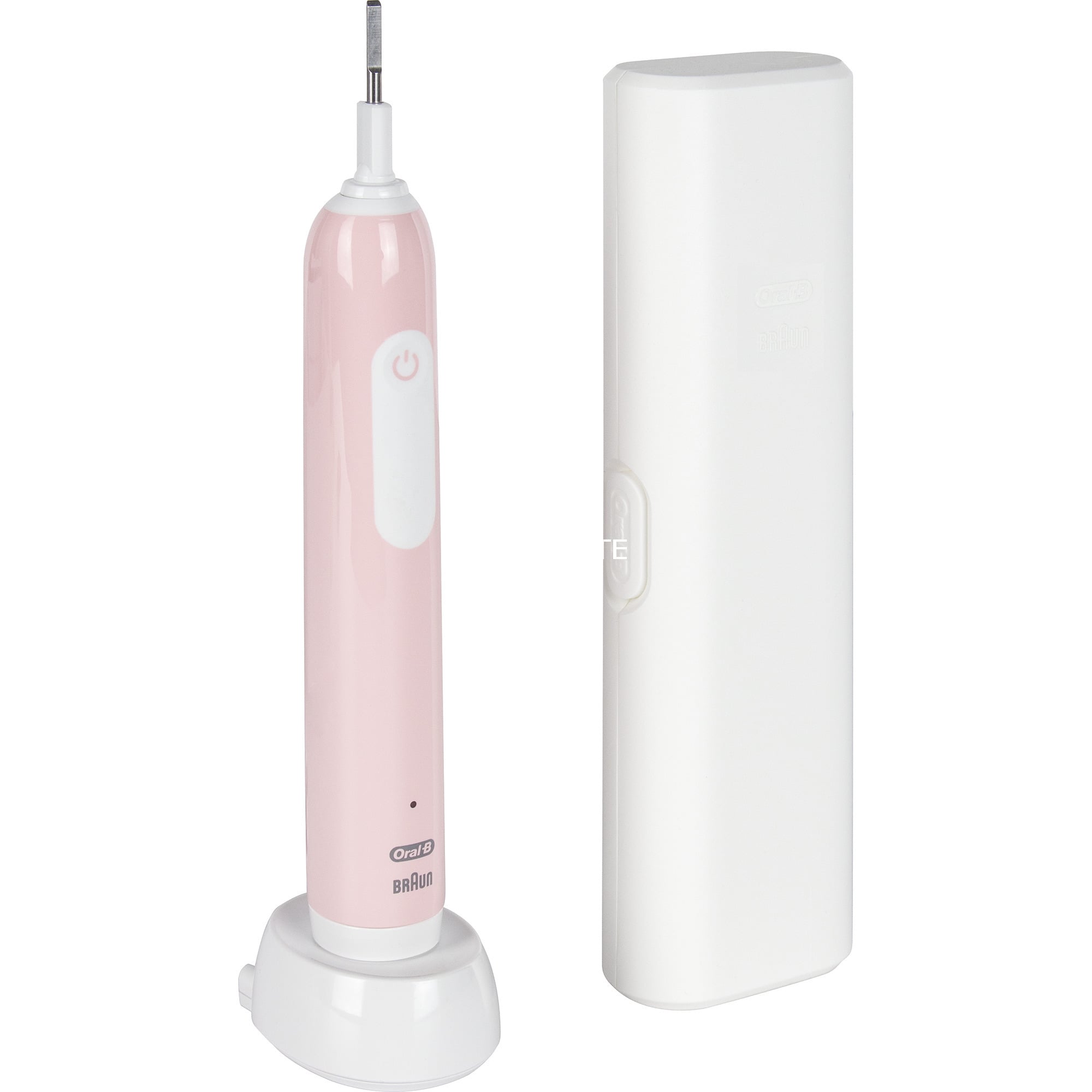 Pro 1 Cross Action Pink mit Reiseetui, Elektrische Zahnbürste