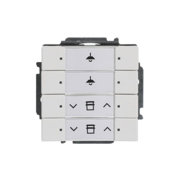 Tastsensor vierfach mit Busankoppler Typ 6127/01-84 für KNX Installationsbus