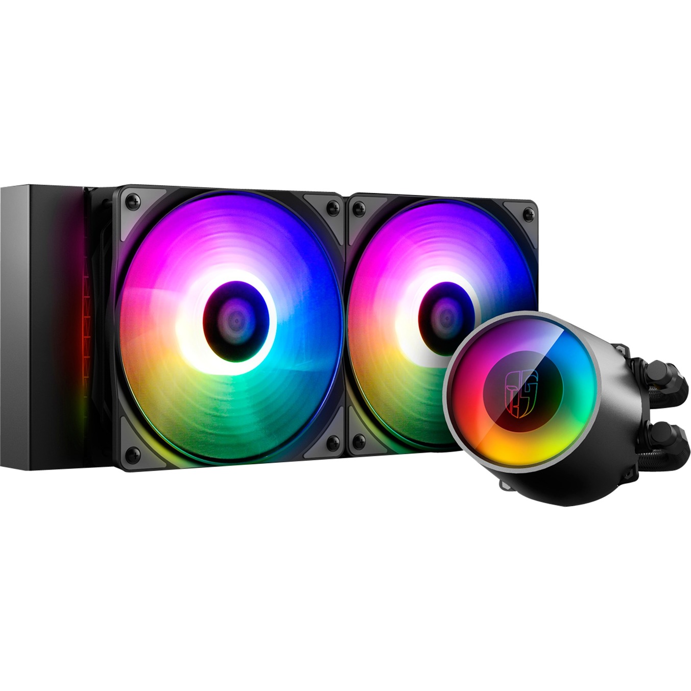 DeepCool Castle 240 RGB V2 240mm, Wasserkühlung | 06933412726609 DeepCool Castle 240 RGB V2 240mm, Wasserkühlung | 06933412726609