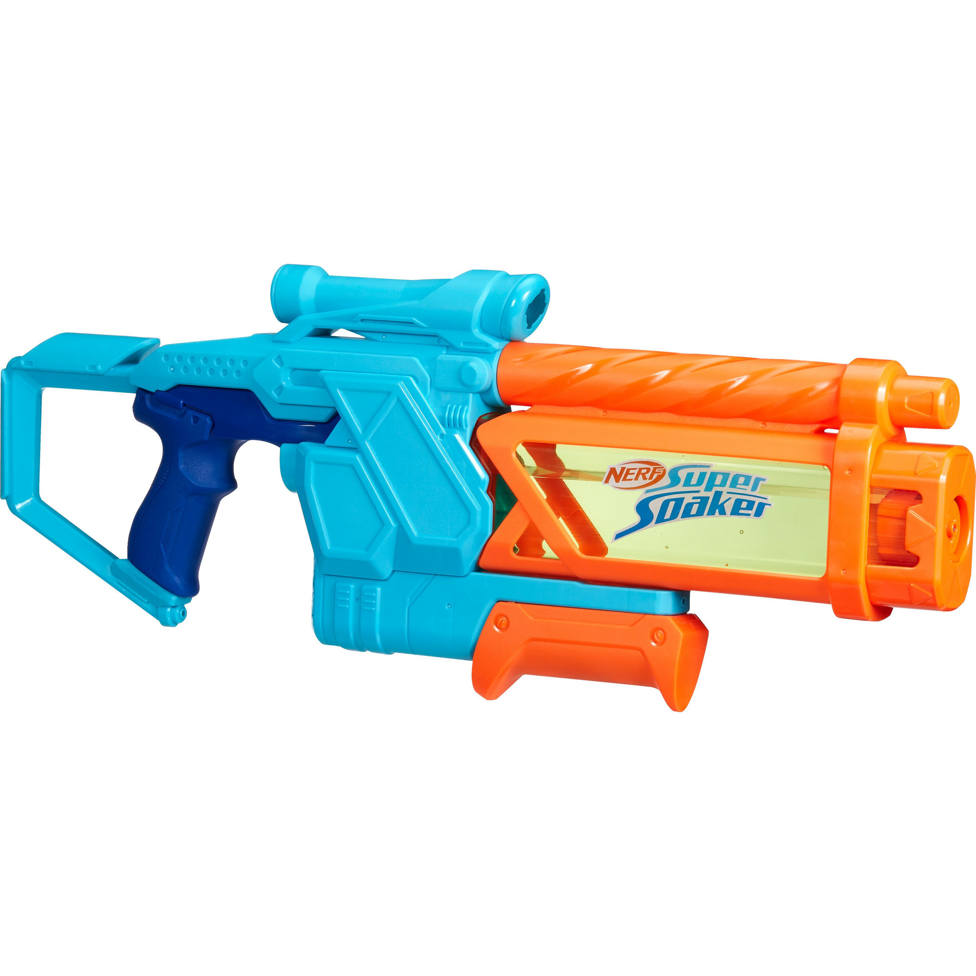 Super Soaker Mega Dunk-Fill Wasserblaster mit durchsichtigem Tank, Wasserpistole