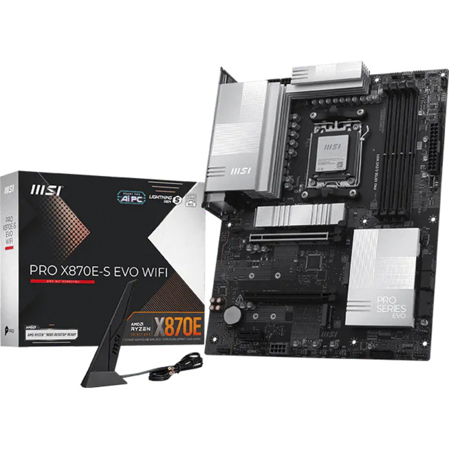 PRO X870E-S EVO WIFI, Mainboard