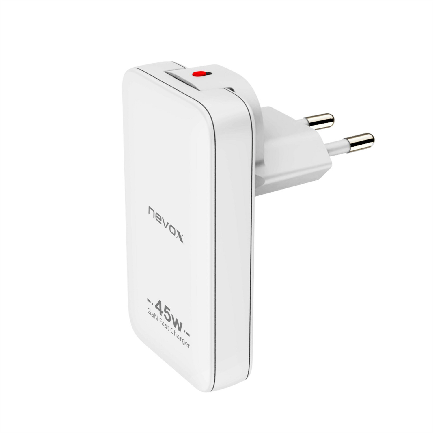 45W DUAL slim USB-C Ladegerät GaN EU / US