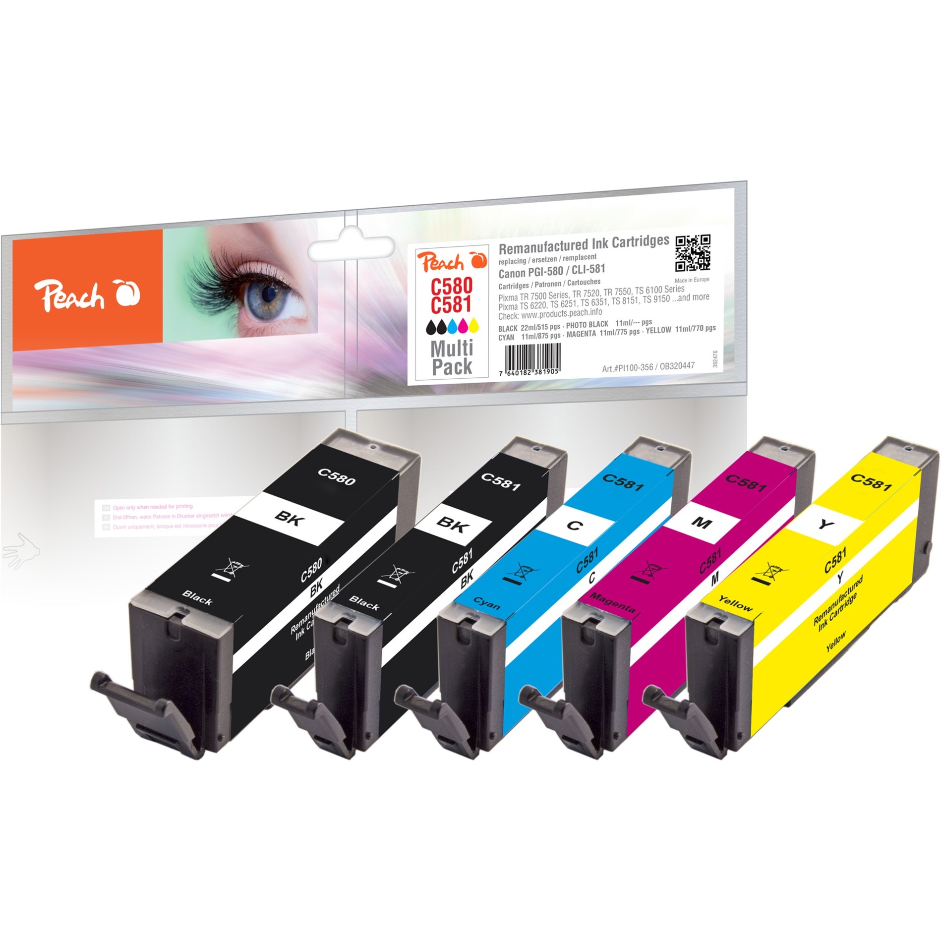 Tinte Spar Pack PI100-356