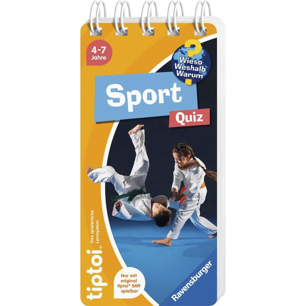 tiptoi Wieso? Weshalb? Warum? Quiz Sport, Lernbuch