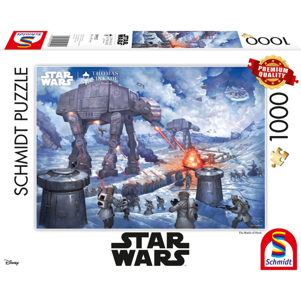 Thomas Kinkade Studios: Star Wars - Die Schlacht von Hoth, Puzzle