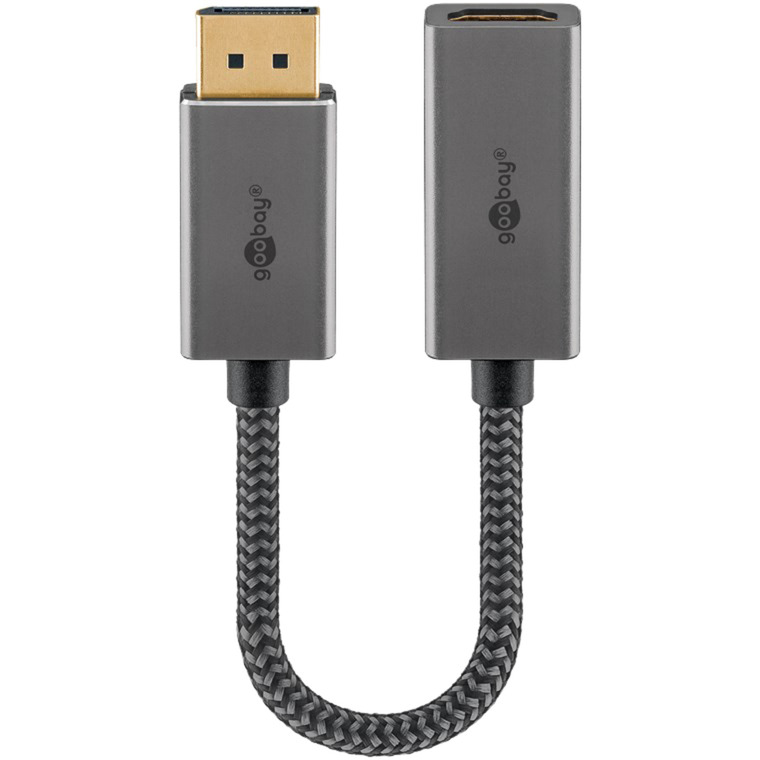 Plus DisplayPort > HDMI Adapterkabel, 4K @ 60Hz