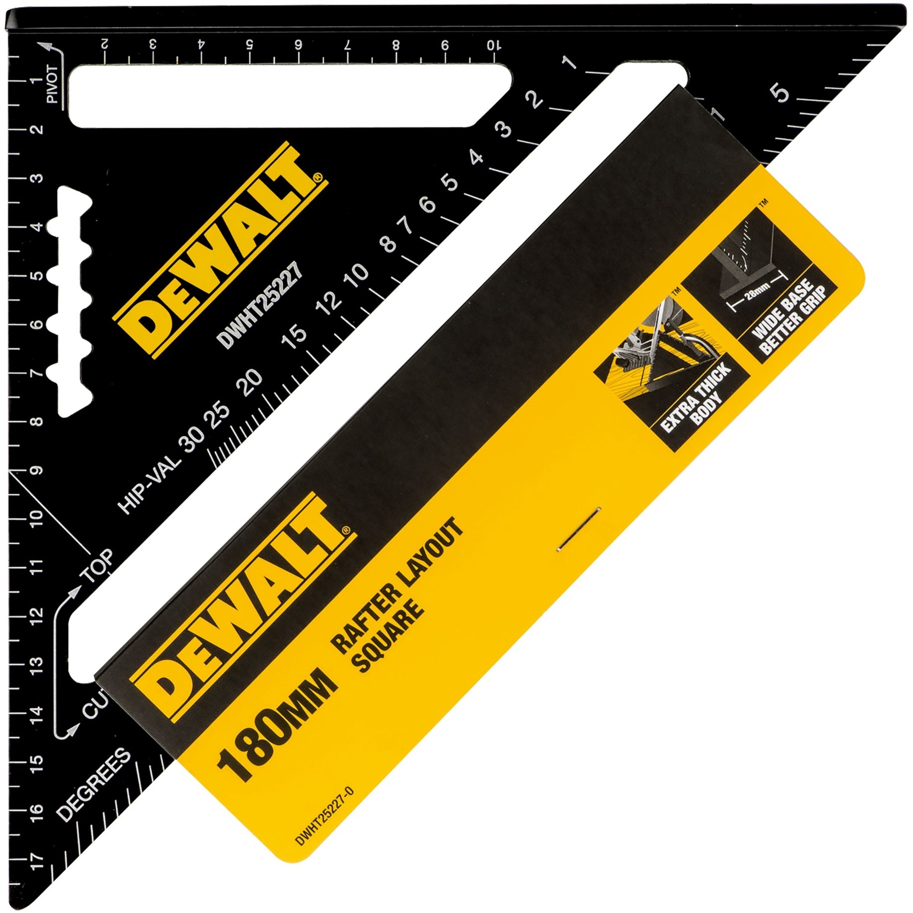 Speed Square-Anschlagwinkel, 18cm, Winkelmesser
