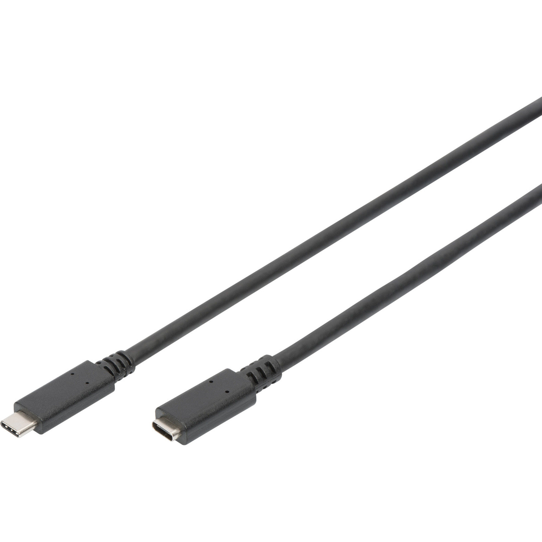 USB 2.0 Verlängerungskabel, USB-C Stecker > USB-C Buchse