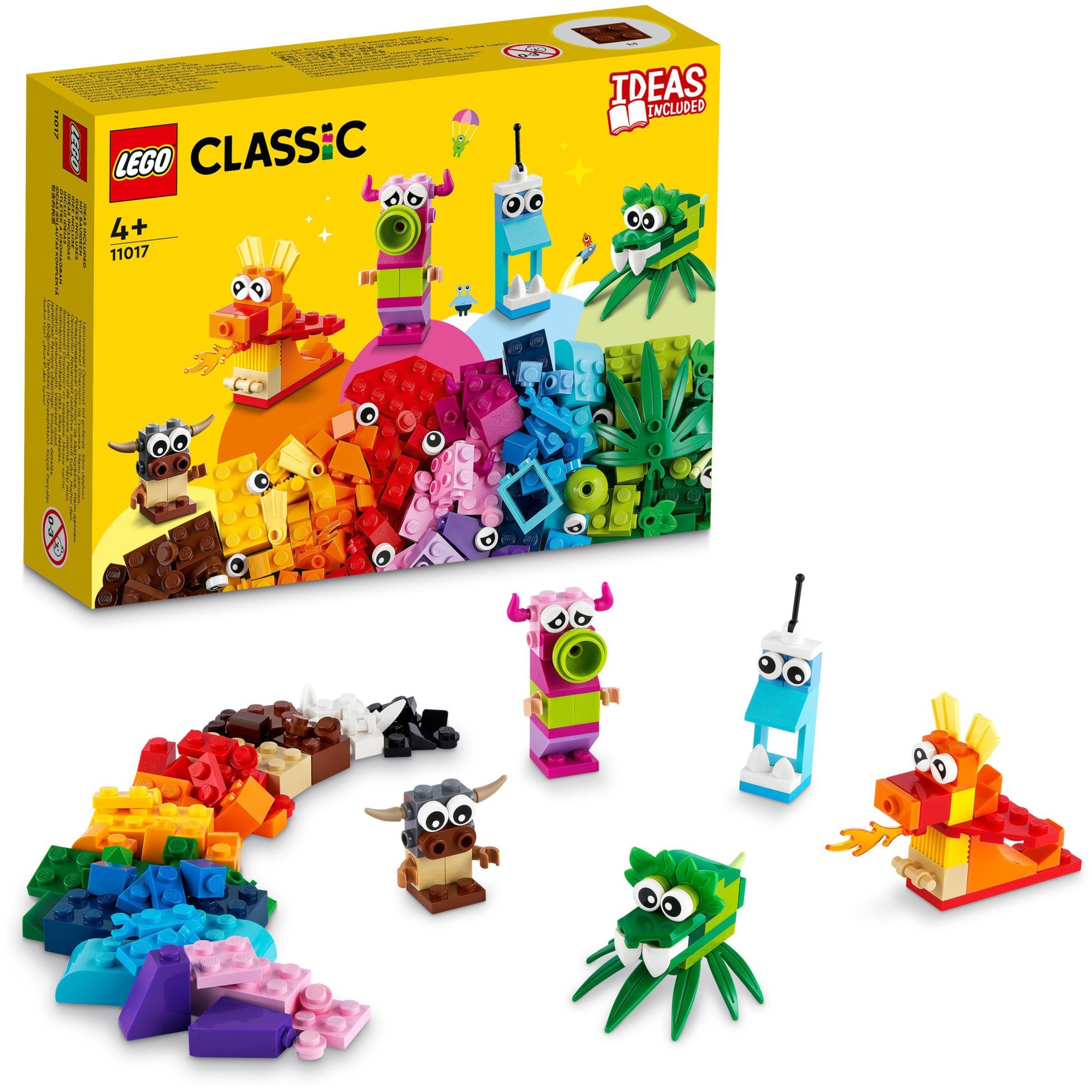 11017 Classic Kreative Monster, Konstruktionsspielzeug