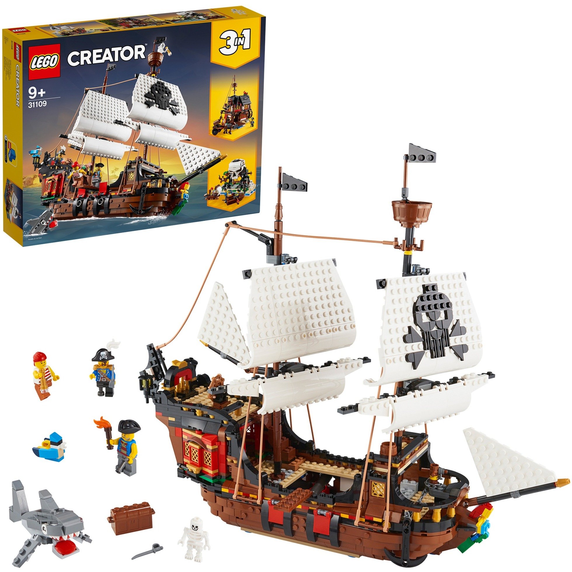 Spielzeug: Lego 31109 Creator Piratenschiff