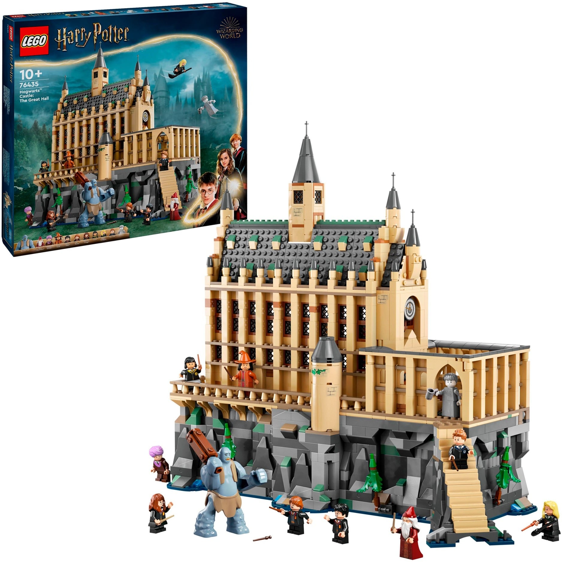 76435 Harry Potter Schloss Hogwarts: Die Große Halle, Konstruktionsspielzeug