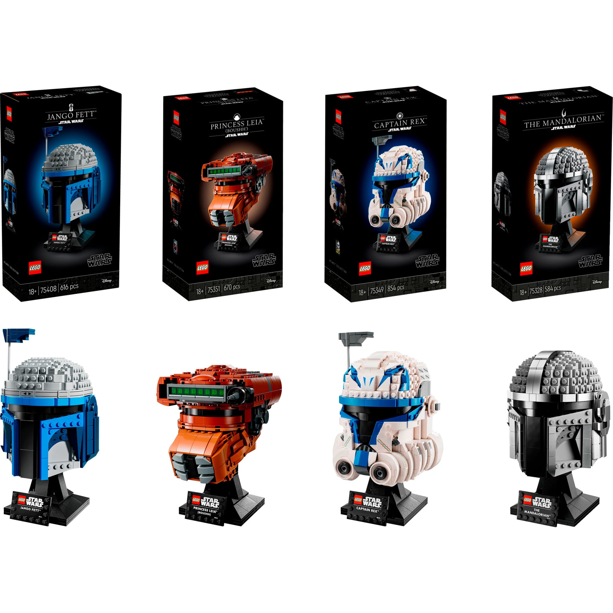 Star Wars Helm-Bundle, Konstruktionsspielzeug