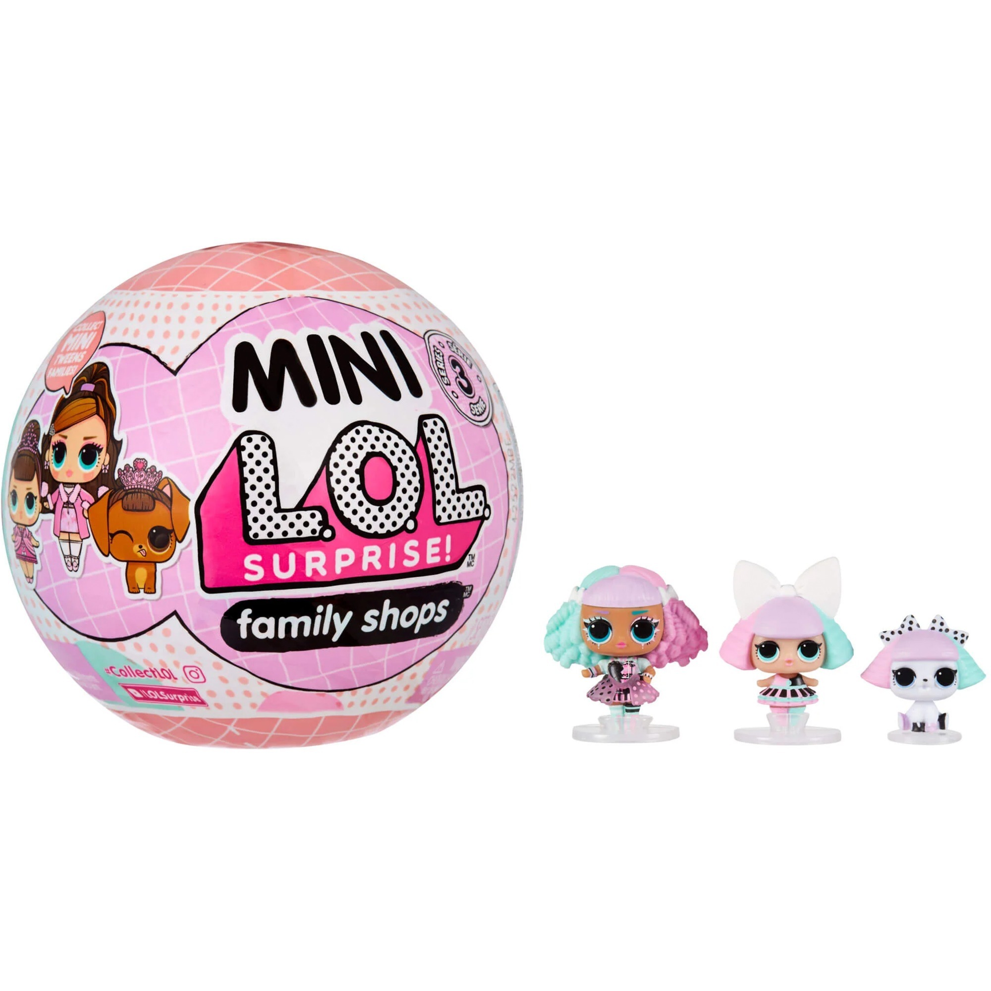 MGA Entertainment L.O.L. Surprise Mini Family Collection Serie 3, Spielfigur | 00035051588467 MGA Entertainment L.O.L. Surprise Mini Family Collection Serie 3, Spielfigur | 00035051588467