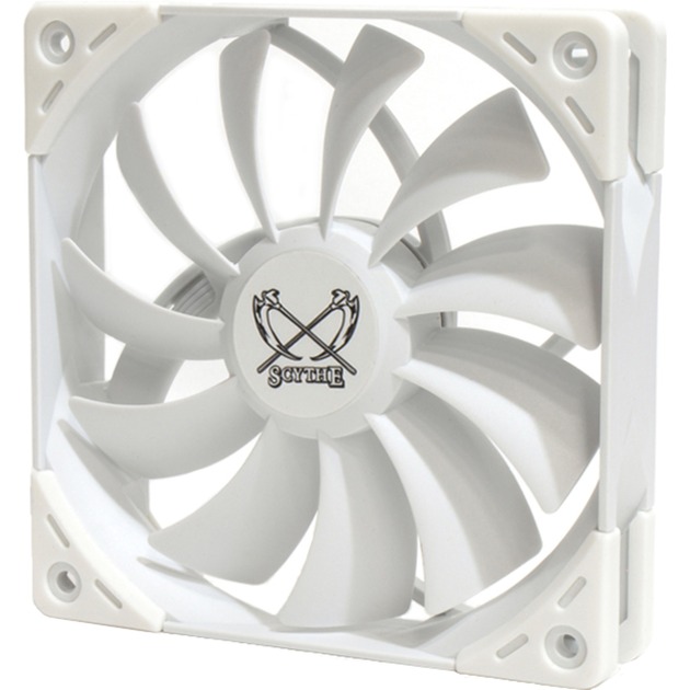 Scythe Kaze Flex 120 WEISS PWM 120x120x27, Gehäuselüfter | 04571225057866