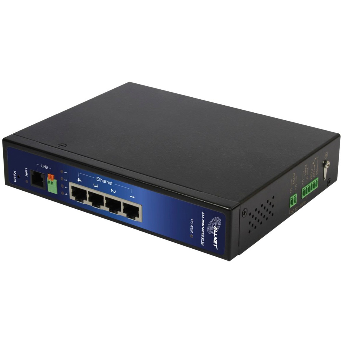 Allnet ISP Bridge Modem VDSL2 mit Vectoring Industrial IP30 | 04038816172754