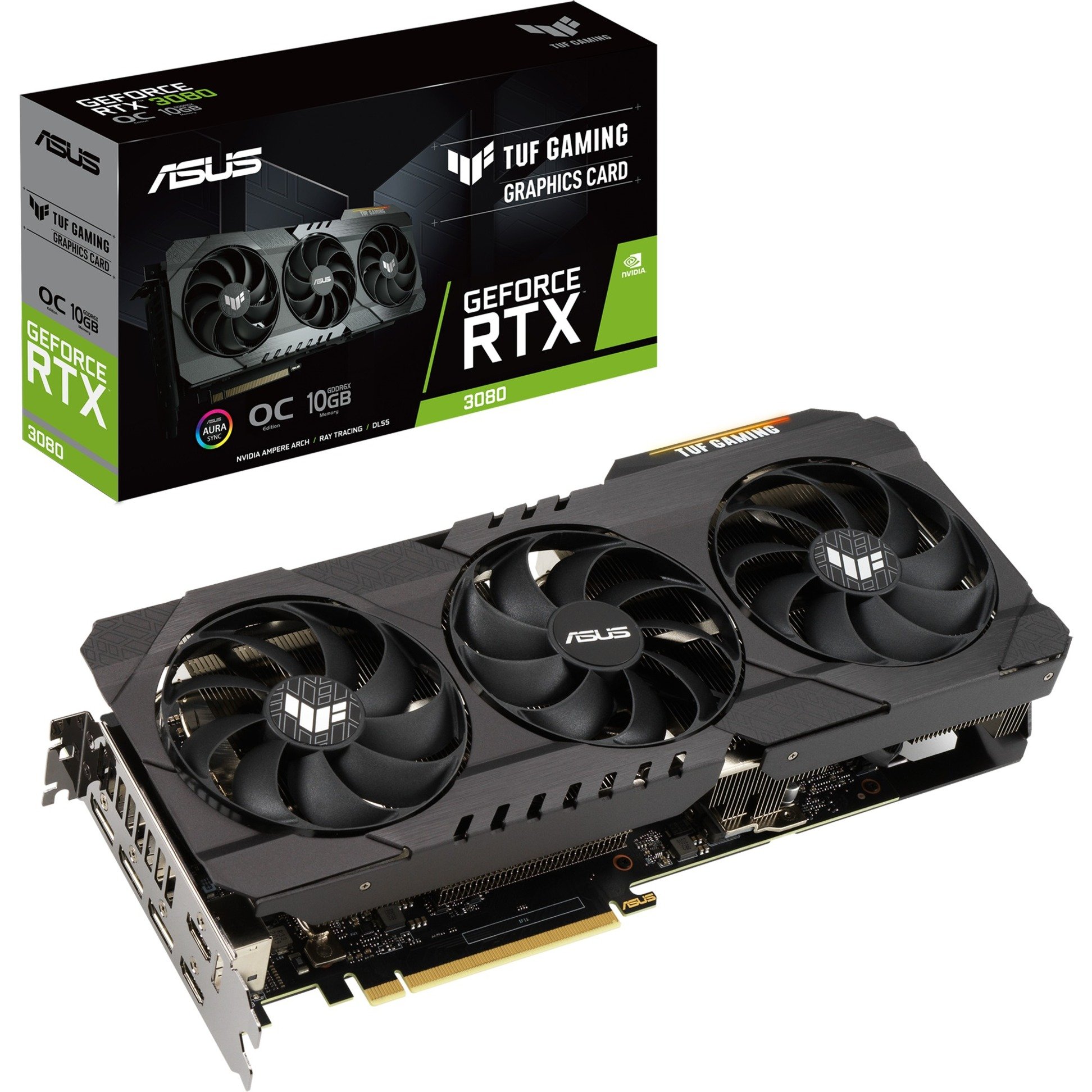 Asus GeForce RTX 3080 TUF GAMING OC, Grafikkarte | 04718017922760 Asus GeForce RTX 3080 TUF GAMING OC, Grafikkarte | 04718017922760