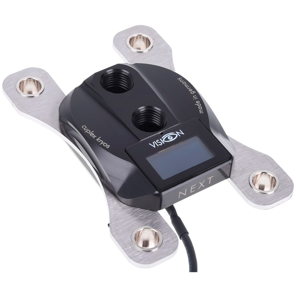 Aquacomputer cuplex kryos NEXT mit VISION AM4, Acetal/.925 Silber, CPU-Kühler | 04260473311218 Aquacomputer cuplex kryos NEXT mit VISION AM4, Acetal/.925 Silber, CPU-Kühler | 04260473311218