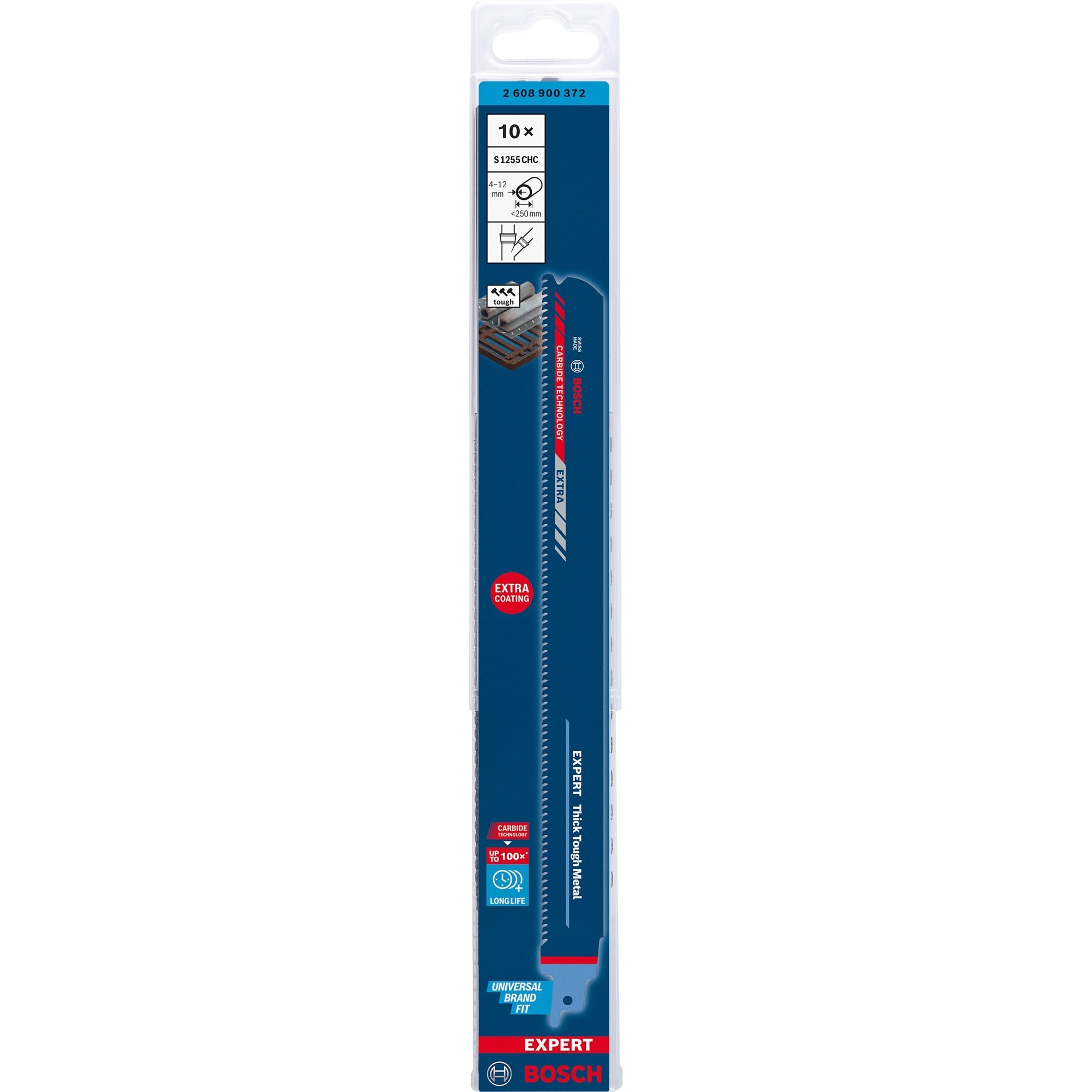 EXPERT Säbelsägeblatt ‘Thick Tough Metal’ S 1255 CHC, 10 Stück