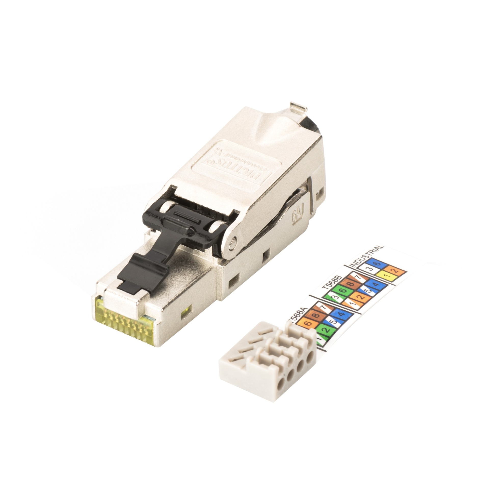 Digitus Geschirmter CAT 6A RJ-45-Stecker zur Feldkonfektionierung | 04016032392231