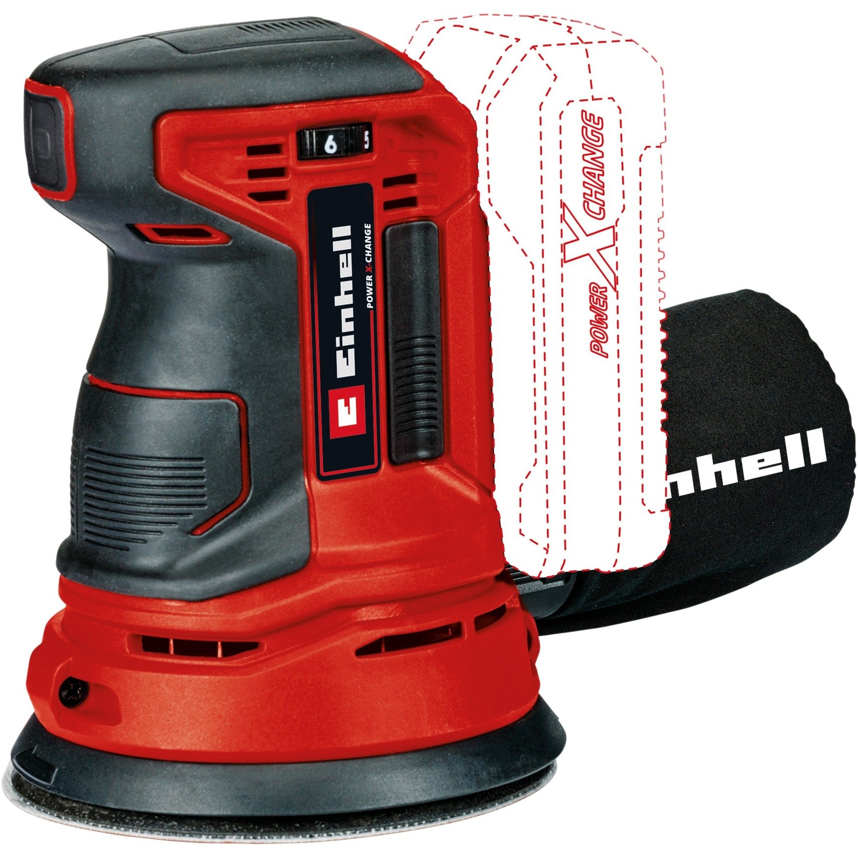 Einhell Akku-Exzenterschleifer TE-RS 18 Li-Solo | 04006825618341