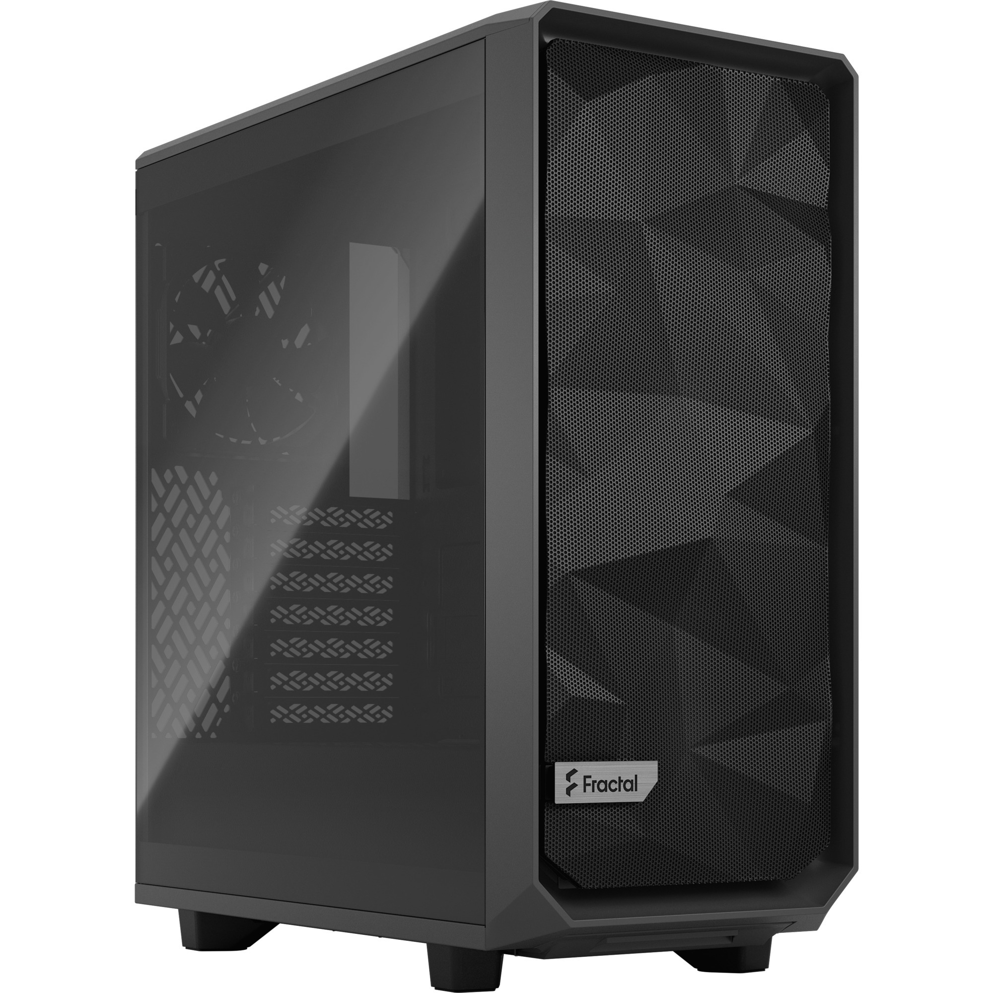Fractal Design Meshify 2 Compact Gray TG Light Tint, Tower-Gehäuse | 07340172702351 Fractal Design Meshify 2 Compact Gray TG Light Tint, Tower-Gehäuse | 07340172702351