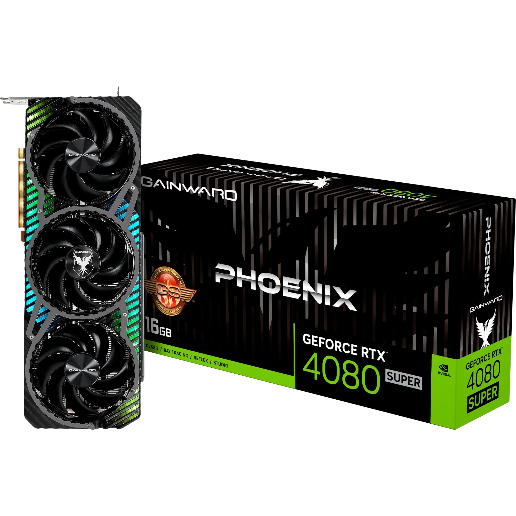 Gainward GeForce RTX 4080 SUPER Phoenix GS, Grafikkarte | 04710562244212 Gainward GeForce RTX 4080 SUPER Phoenix GS, Grafikkarte | 04710562244212