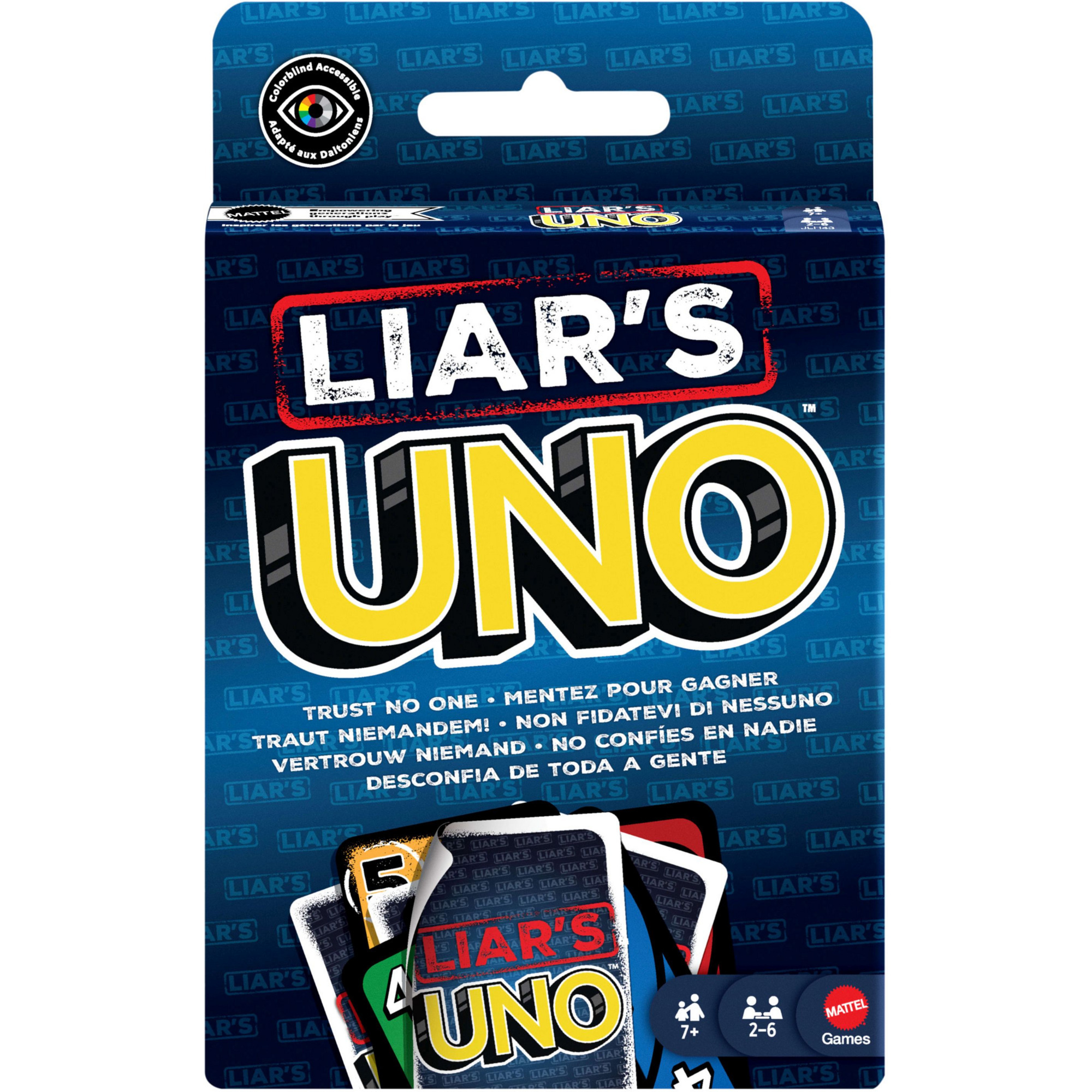 UNO Liars, Kartenspiel