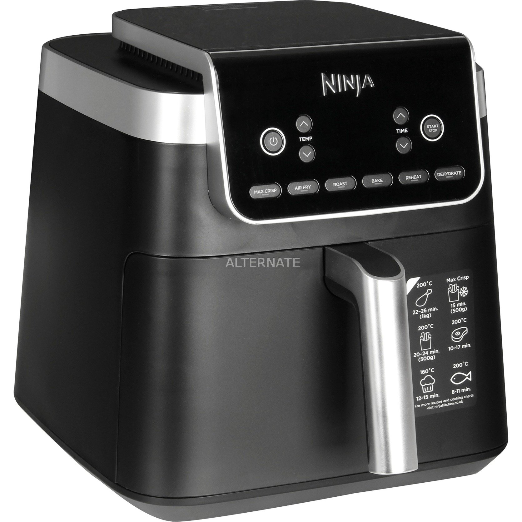 Ninja Heißluftfritteuse MAX PRO AF180EU | 00622356278782 Ninja Heißluftfritteuse MAX PRO AF180EU | 00622356278782