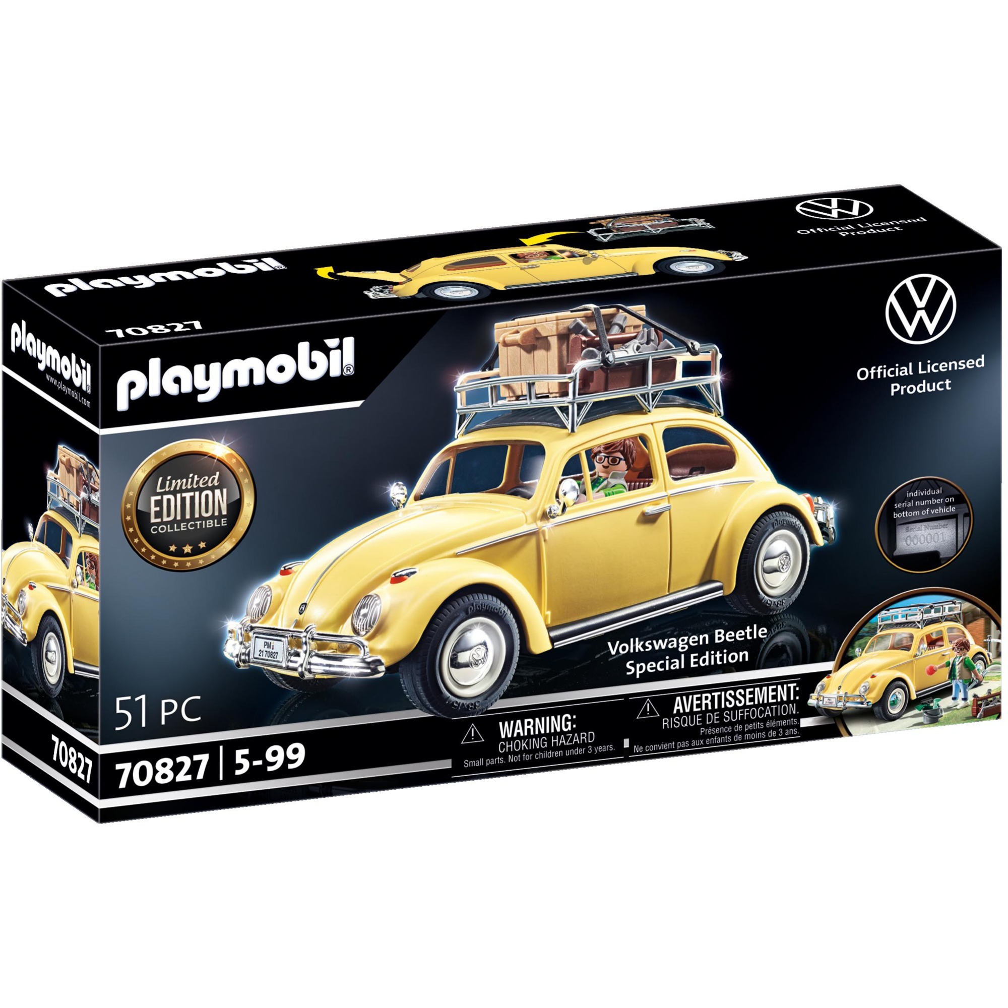 70827 Classic Cars Volkswagen Käfer - Special Edition, Konstruktionsspielzeug