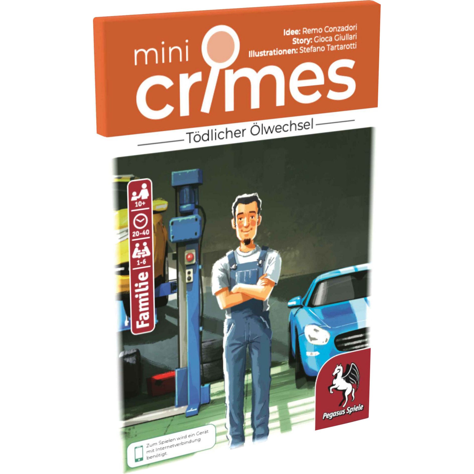 MiniCrimes - Tödlicher Ölwechsel, Rätselspiel