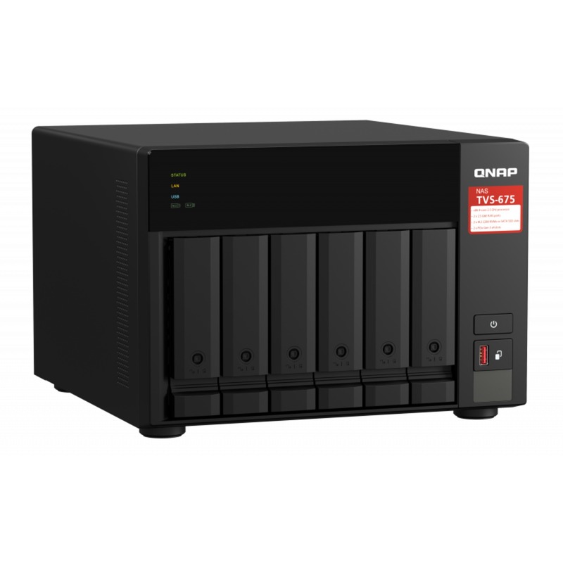 QNAP TVS-675-8G, NAS | 04713213519387