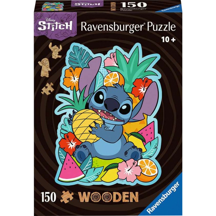 Wooden Puzzle Disney Stitch