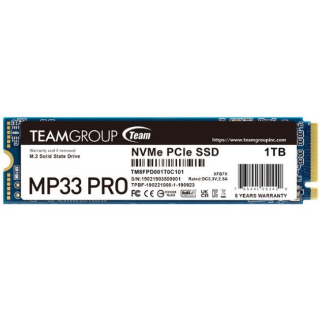 MP33 PRO 1 TB, SSD