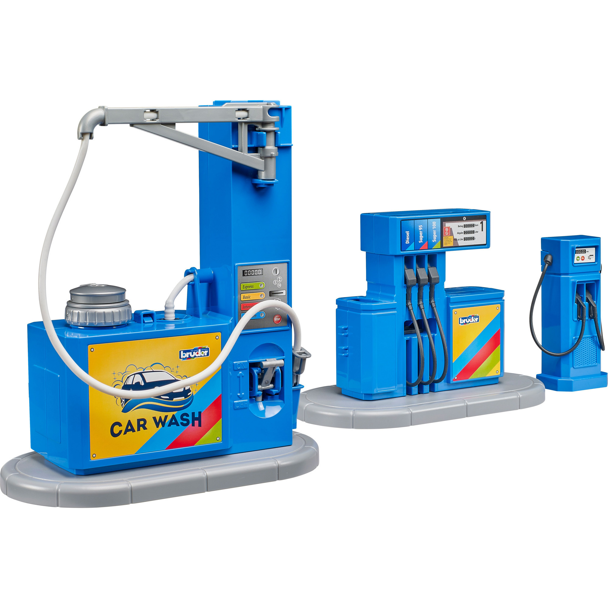 Zubehör Tankstelle mit Waschplatz