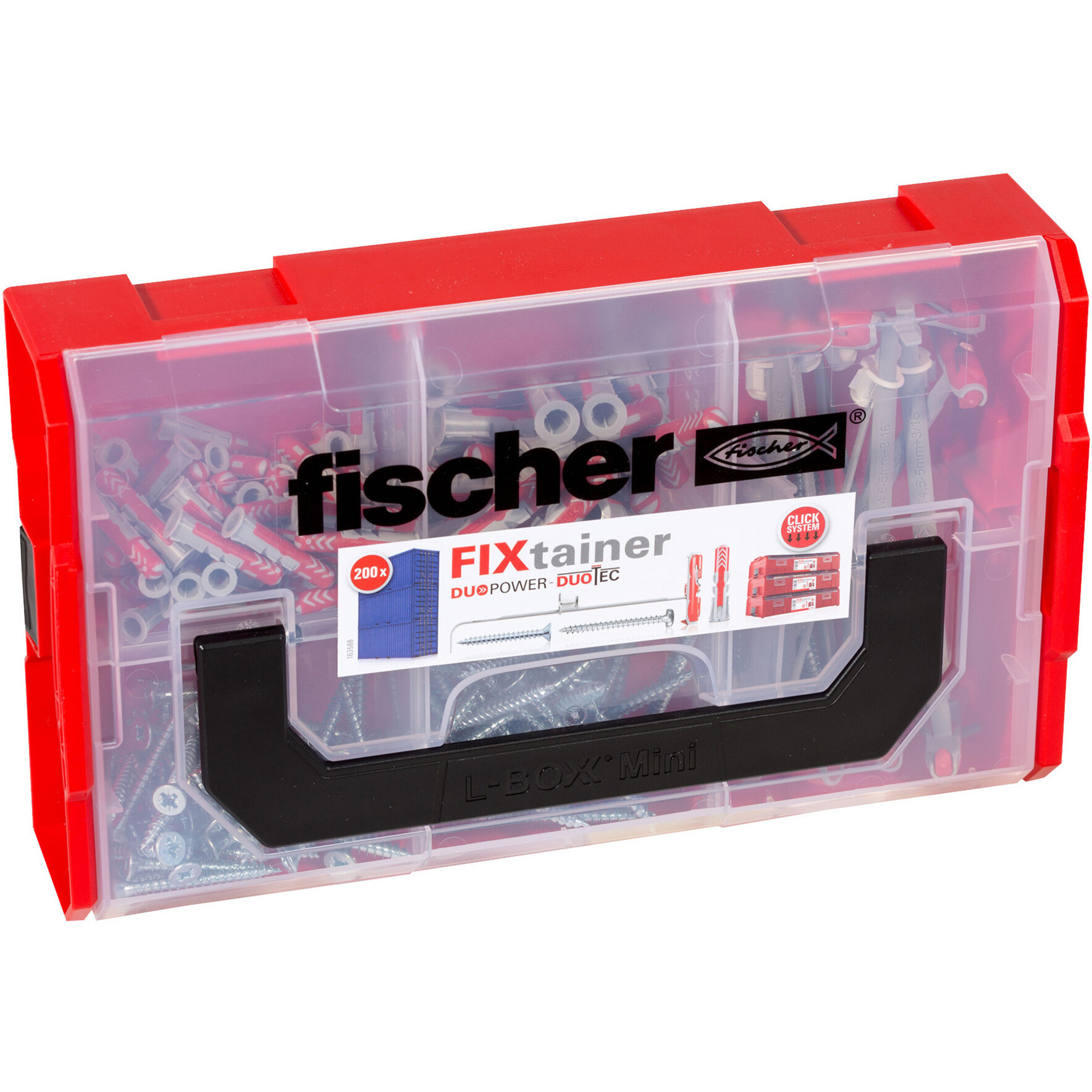 FixTainer - DuoPower/DuoTec + Schrauben, Dübel