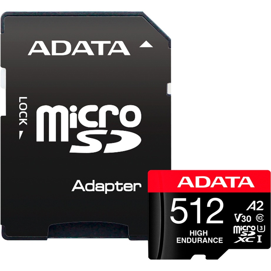 ADATA High Endurance 512 GB microSDXC, Speicherkarte | 04711085944092 ADATA High Endurance 512 GB microSDXC, Speicherkarte | 04711085944092