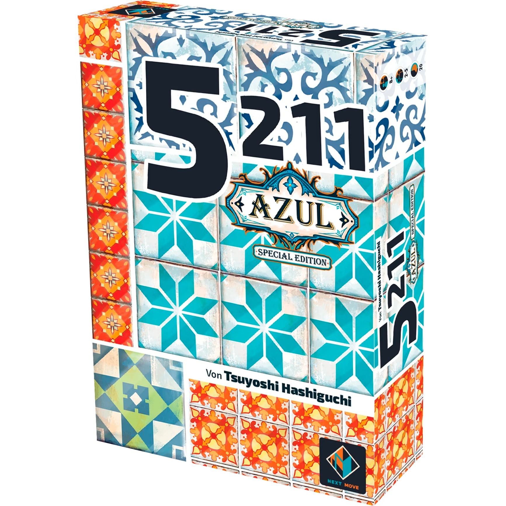 5211: Azul Special Edition, Kartenspiel