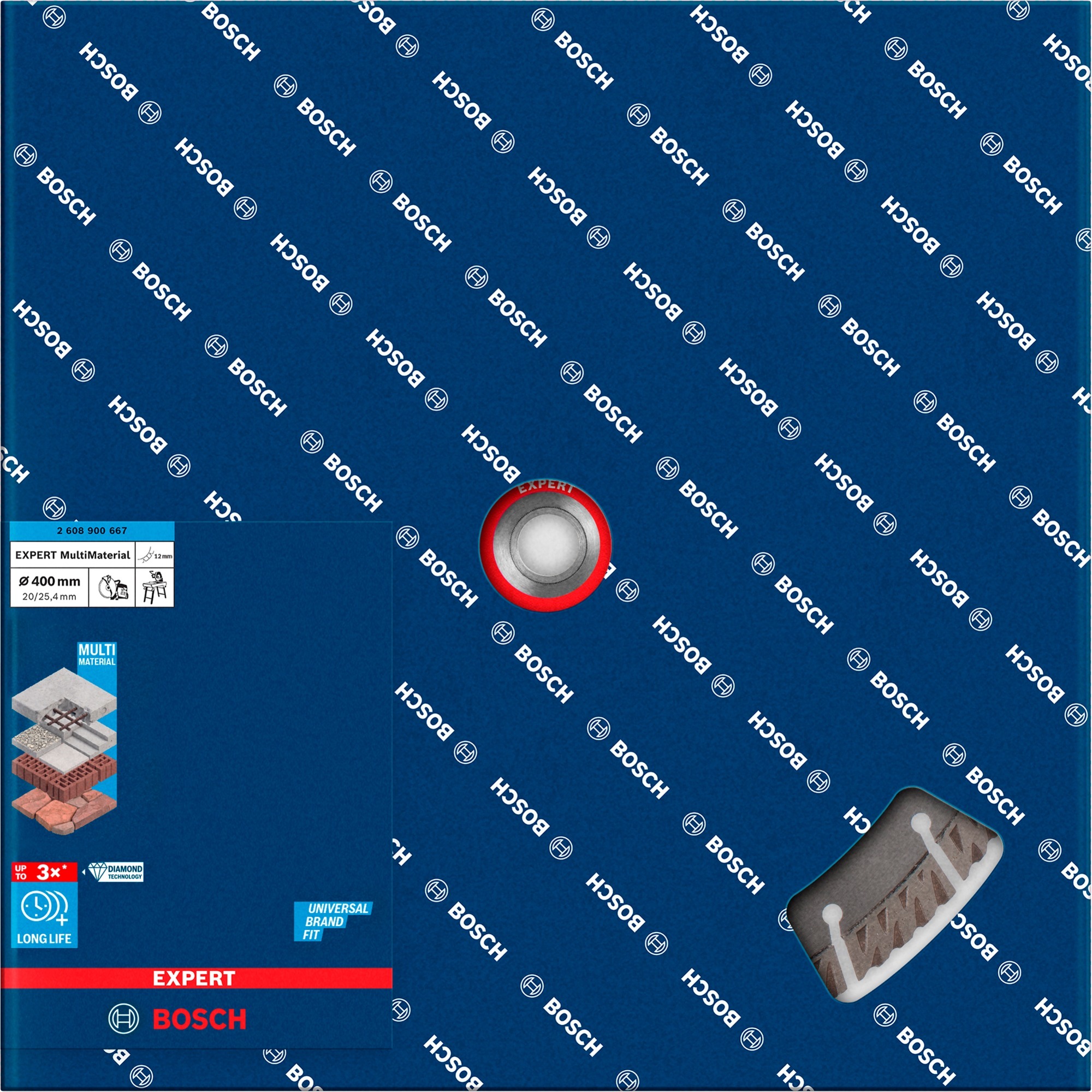 Diamanttrennscheibe Expert MultiMaterial, Ø 400mm